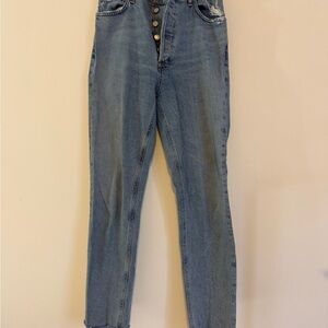 Agolde High Rise Light Blue Jeans